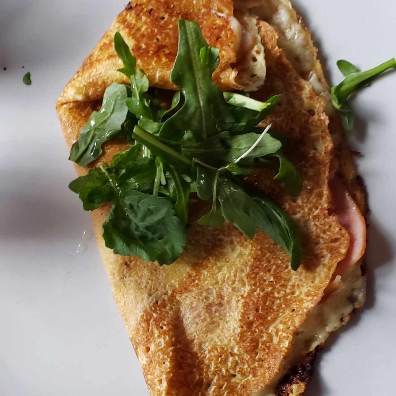 Crepe de jamón y queso