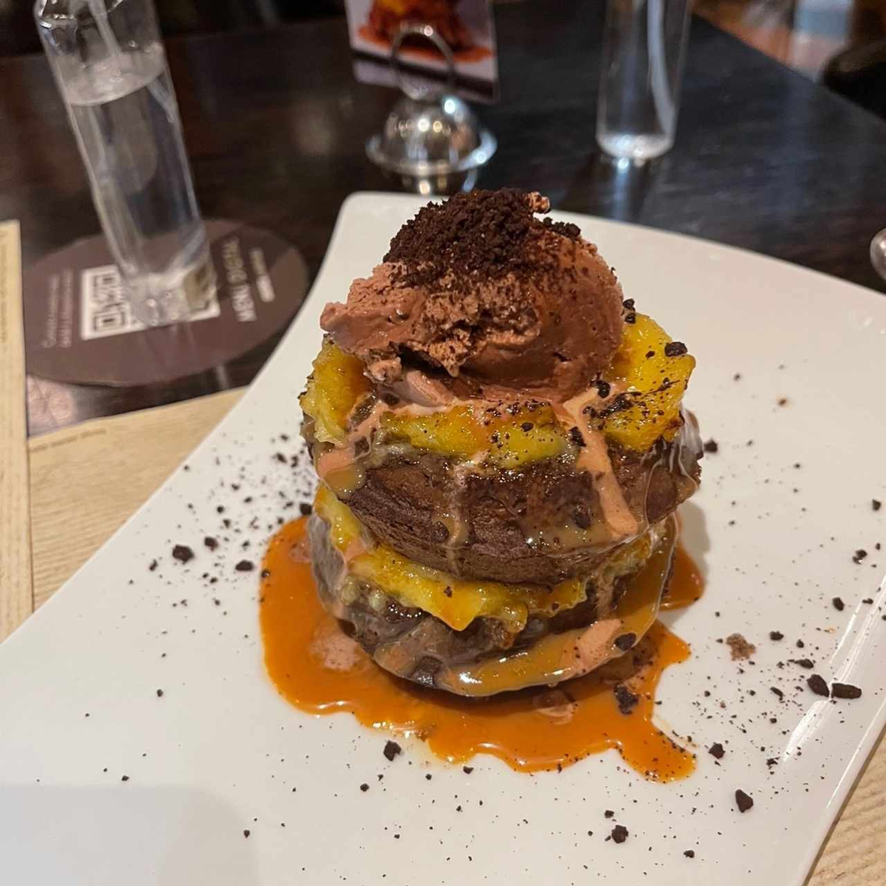 chocolate y banano 