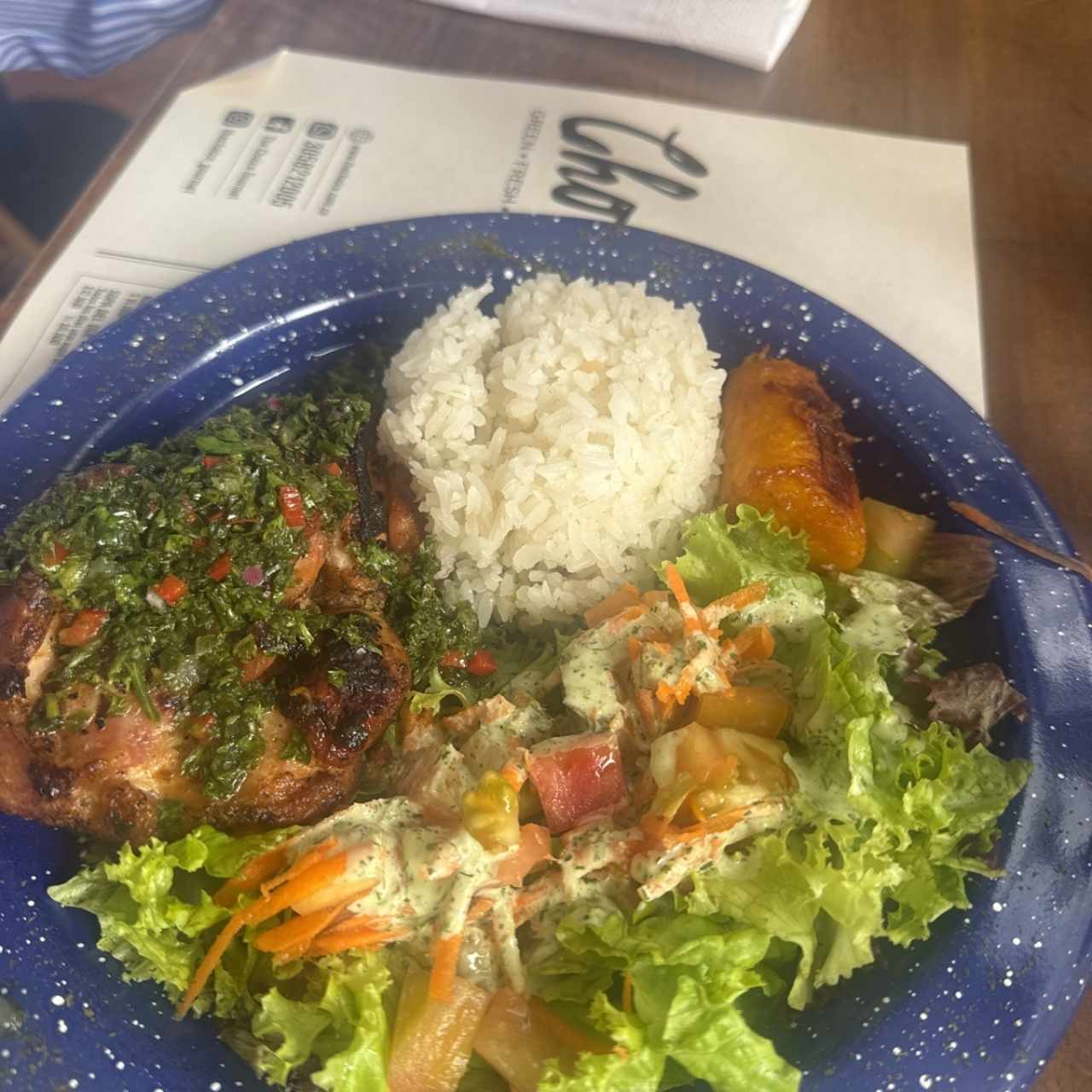 Platomdelmdoa churrasco