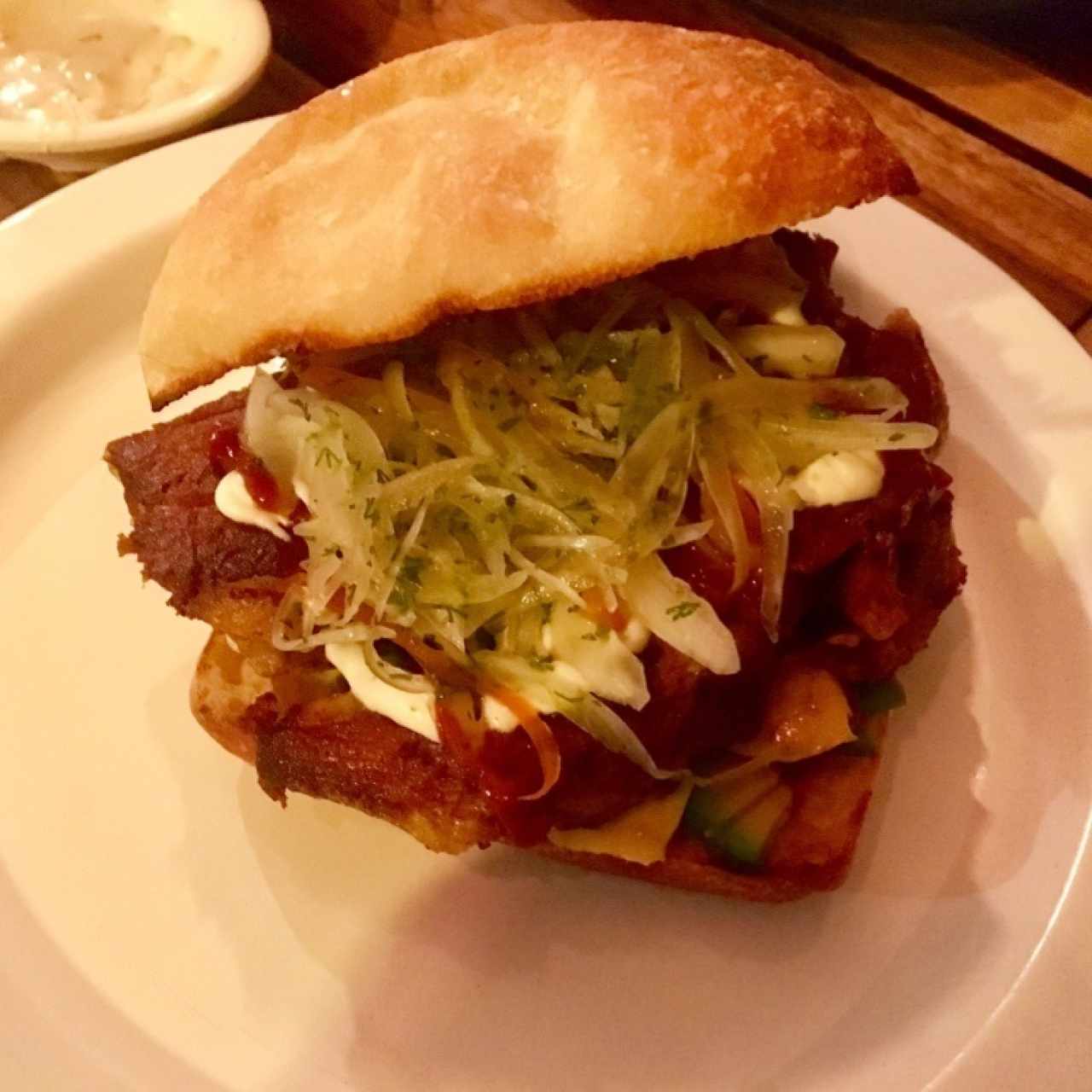 Sandwich Cerdo Confit