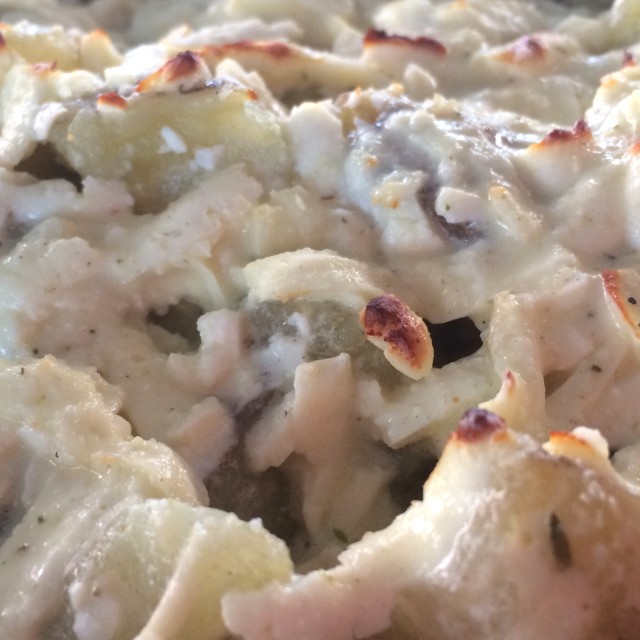 Papas gratinadas