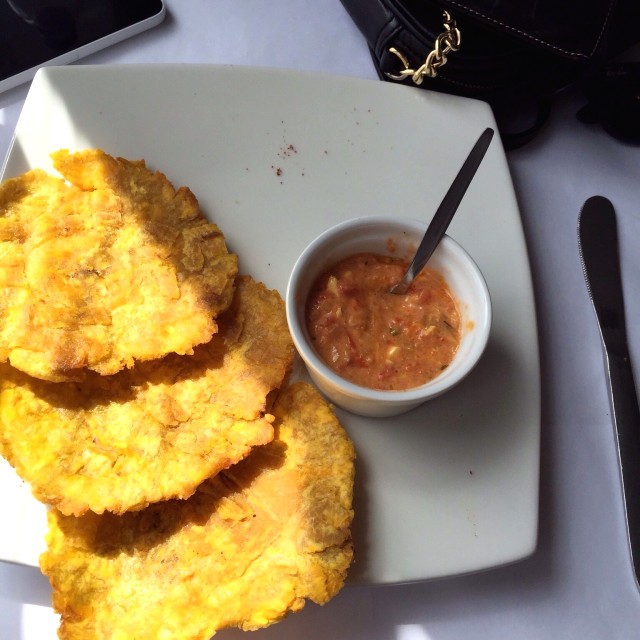 Patacones al caribe