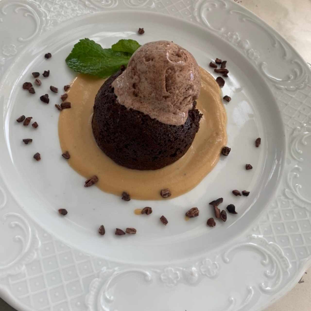 Chocolate en texturas