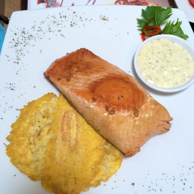 salmon a la plancha