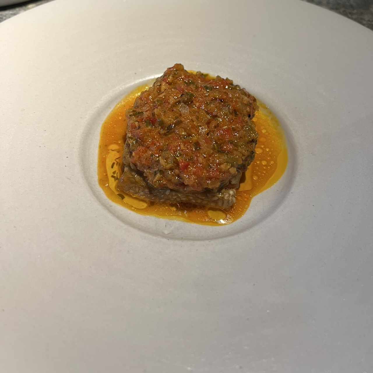 Plátano y berenjena 