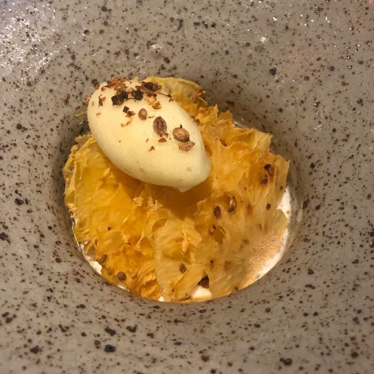 postre de piña