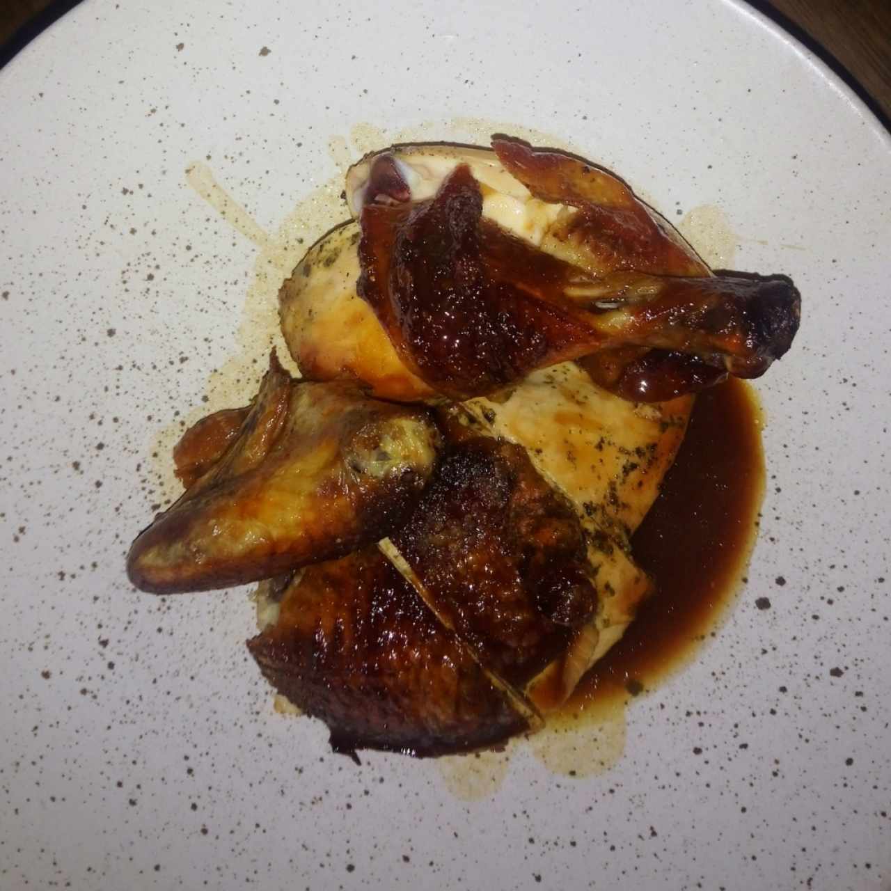 Medio pollo