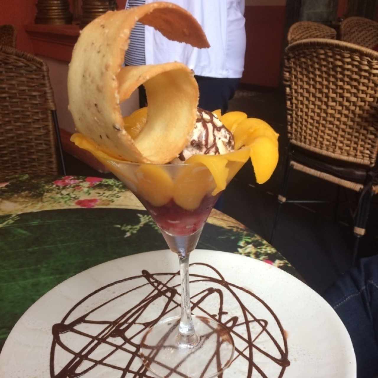 Peach Melba