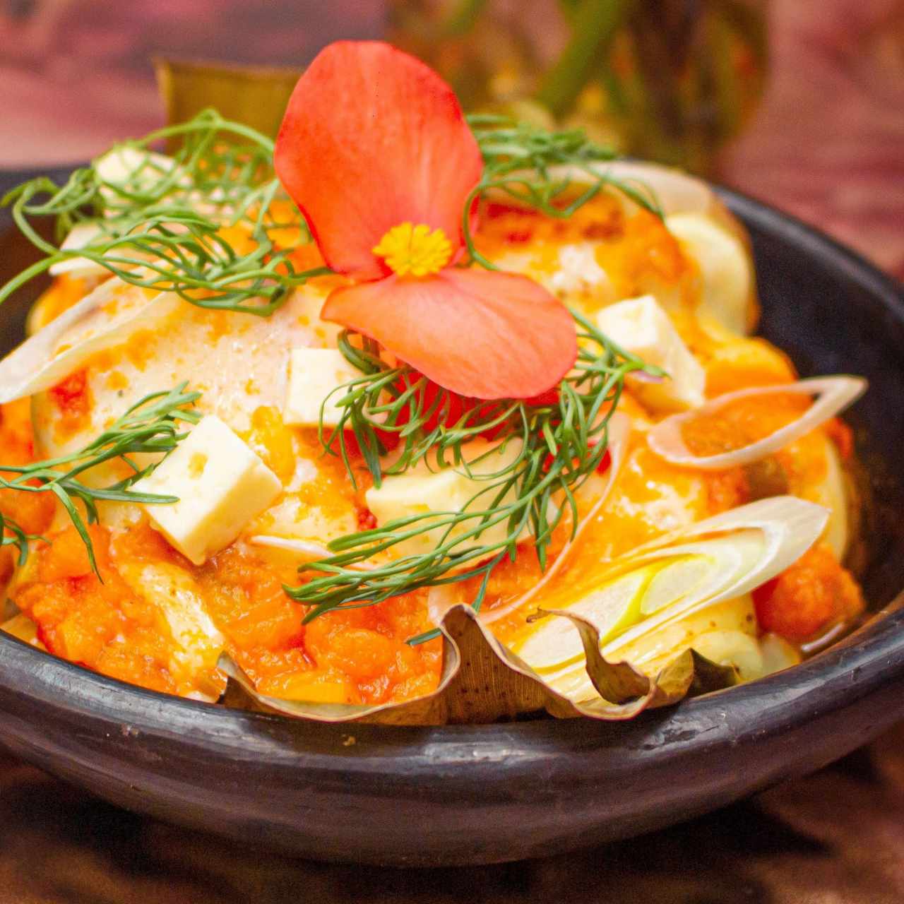 Papas Chorreadas