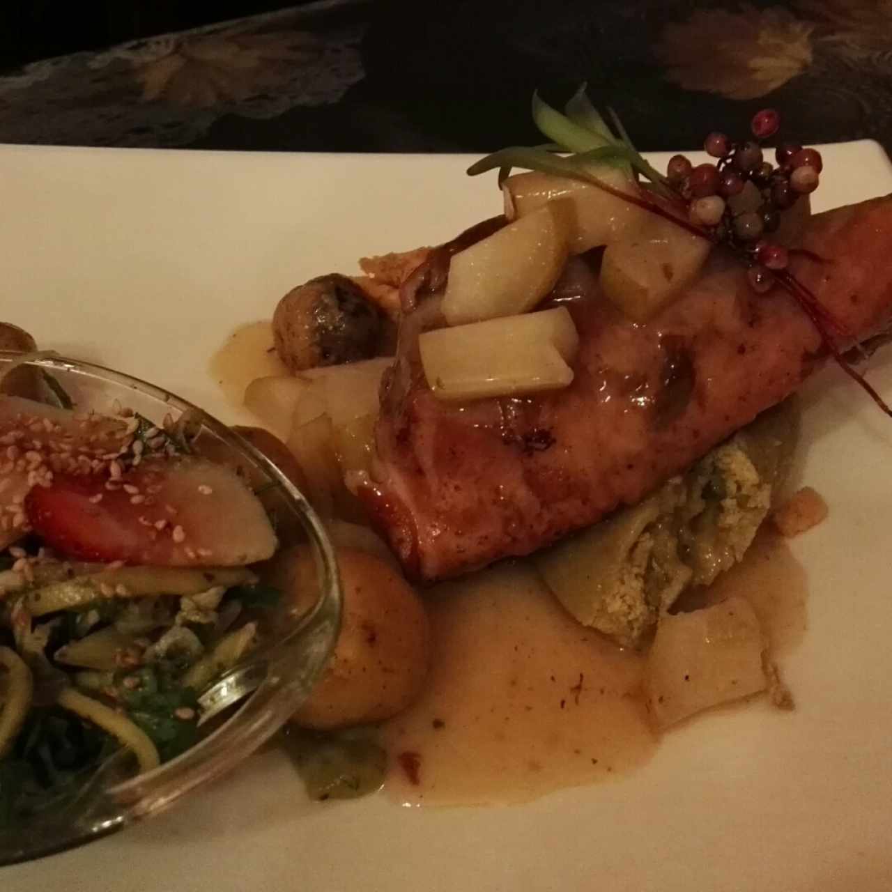 Pernil de pavo confit