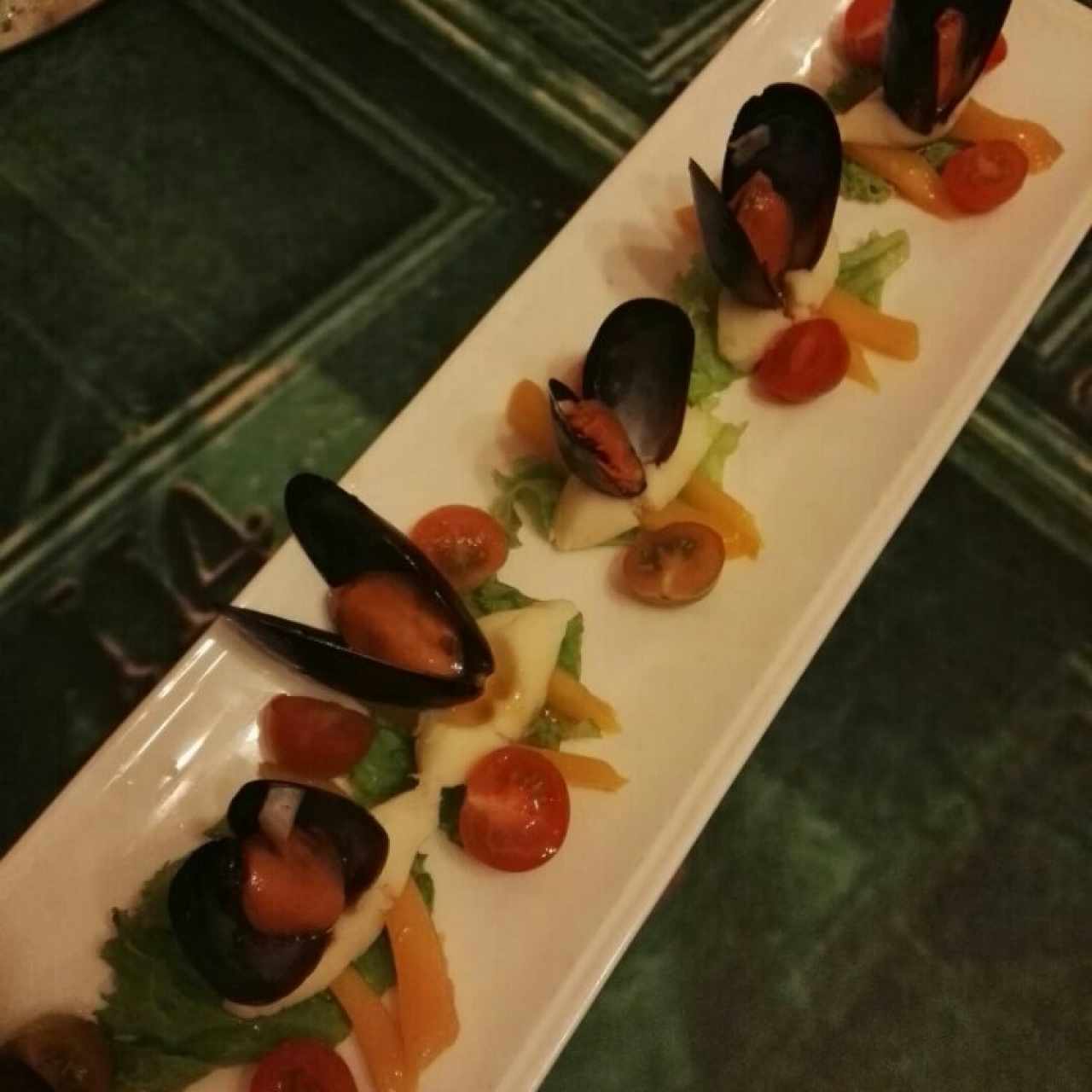 Mejillones. Entrada
