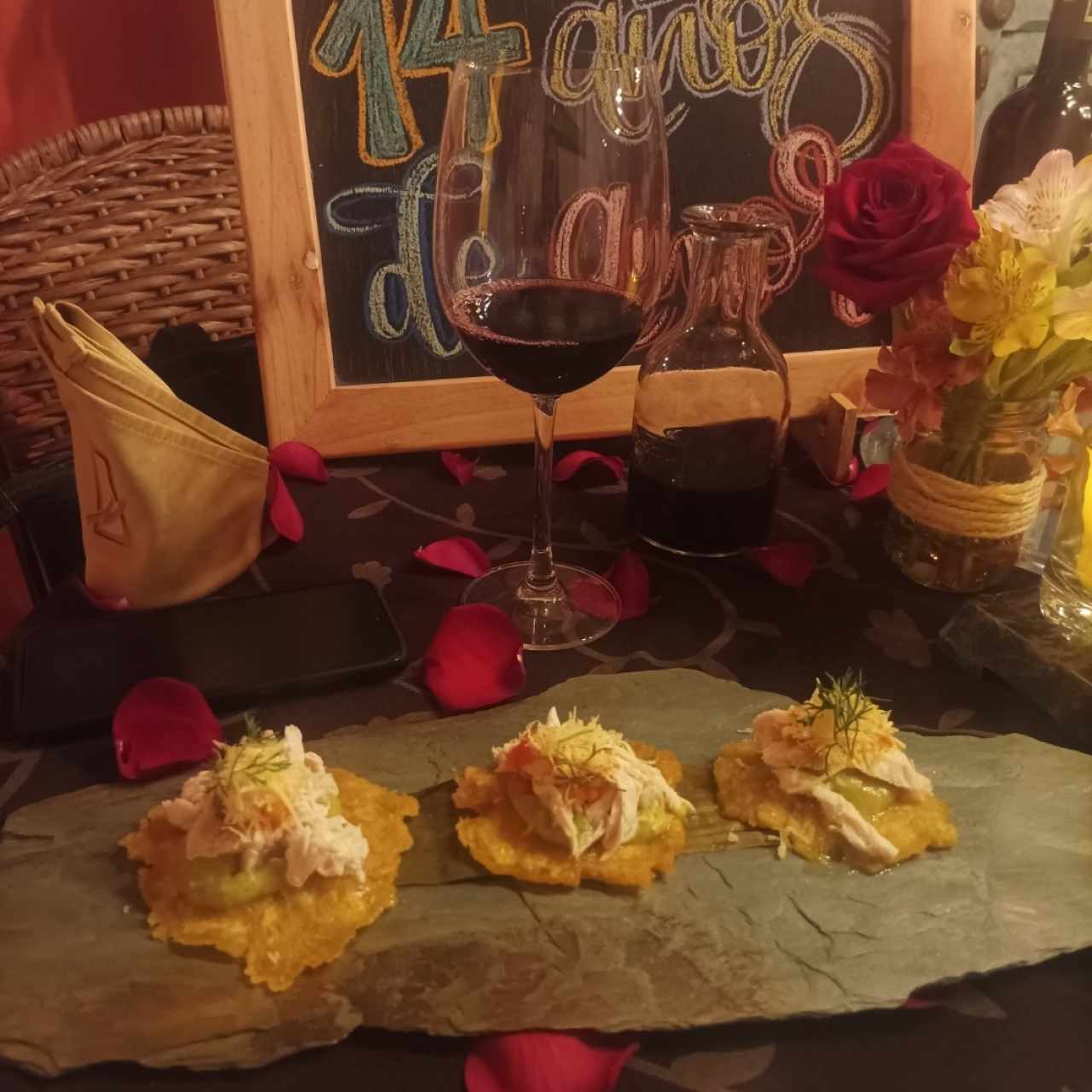 pataconcitos con pollo