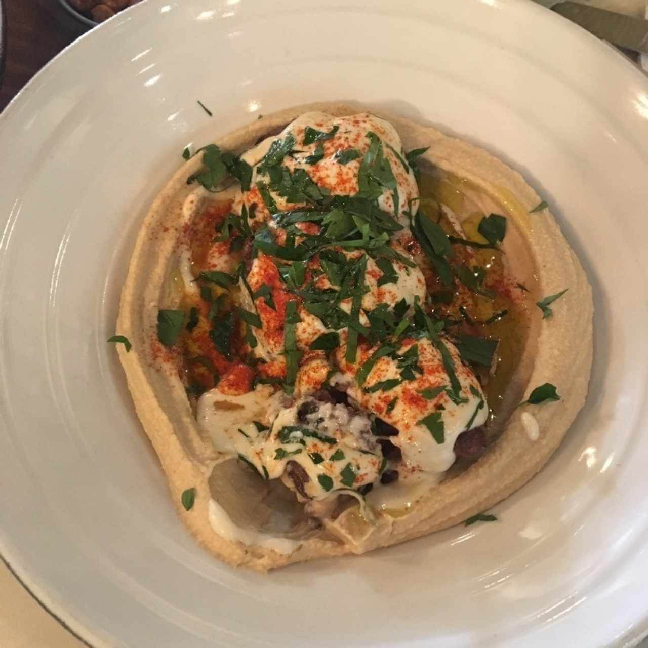 hummus falafe 