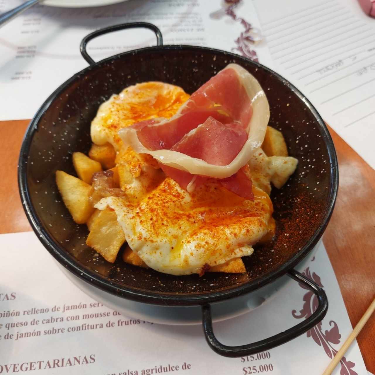 Huevos estrellados