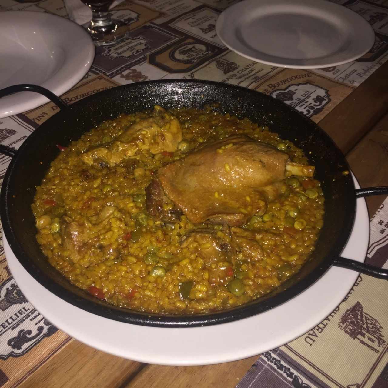 Paellas de las tres aves