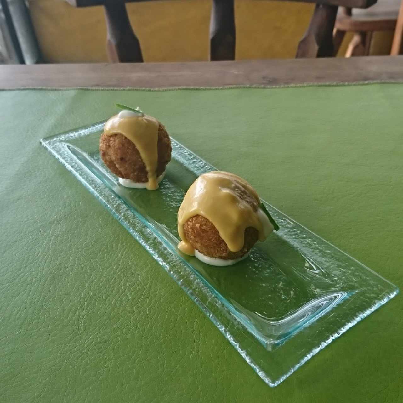 albondigas de salmón y centolla 