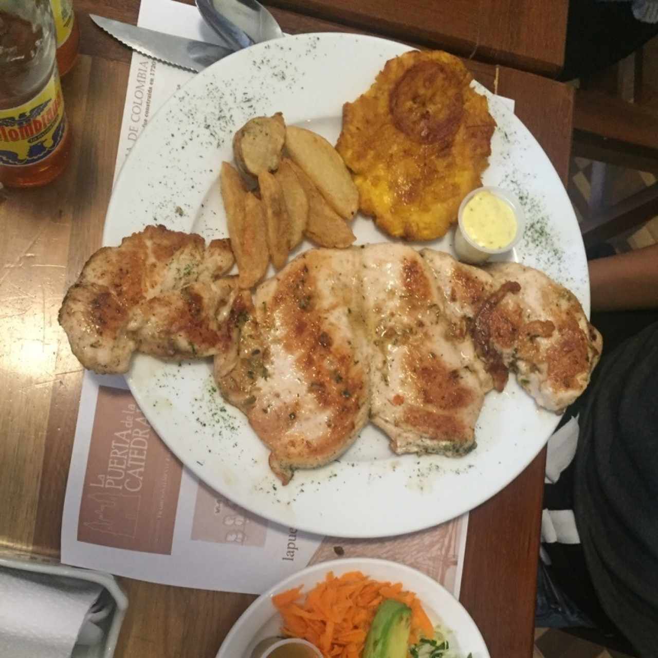 Pechuga de pollo a la plancha