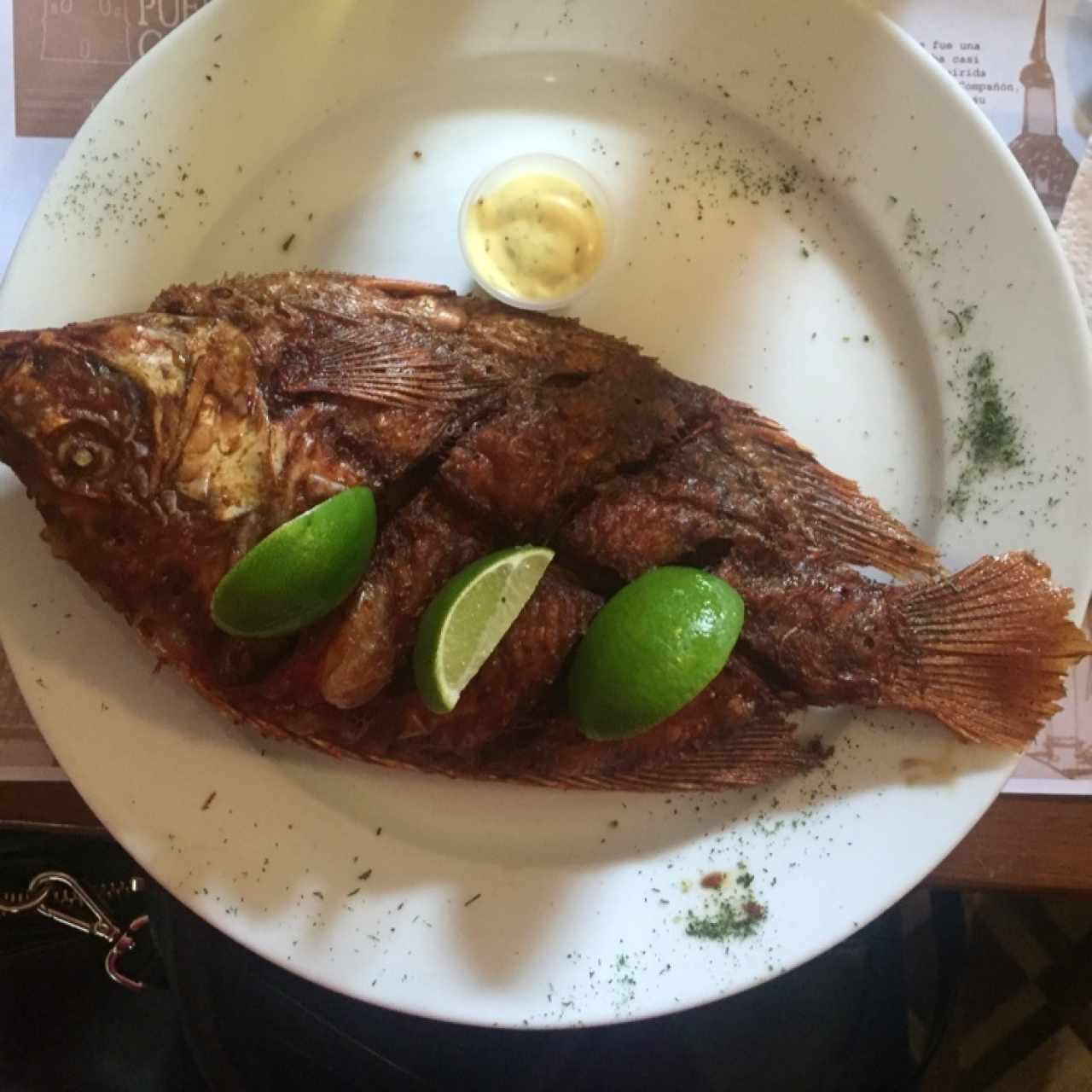 Mojarra frita