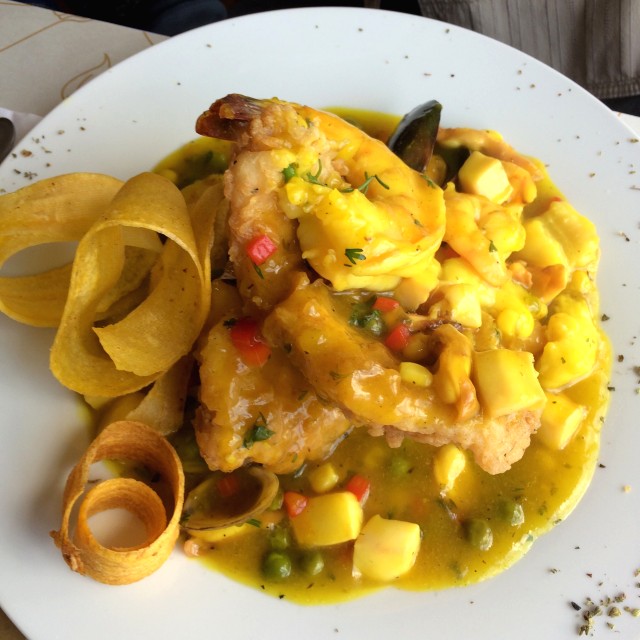 Pescado a lo macho