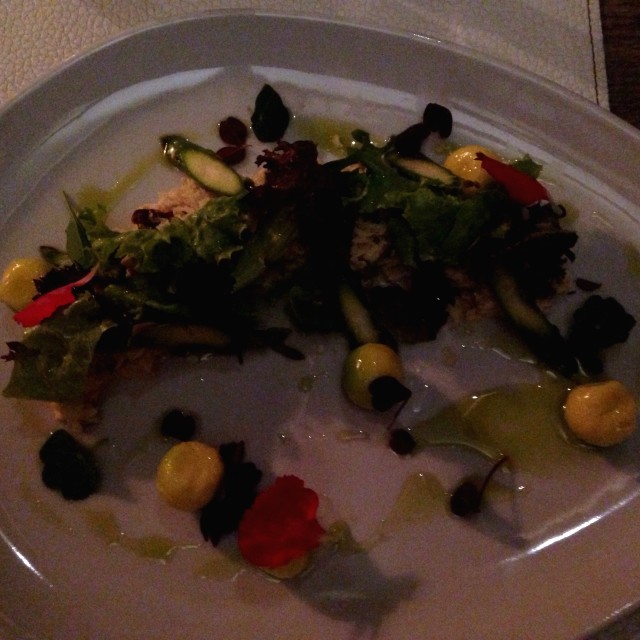 Ensalada de cangrejo. Deliciosa!!