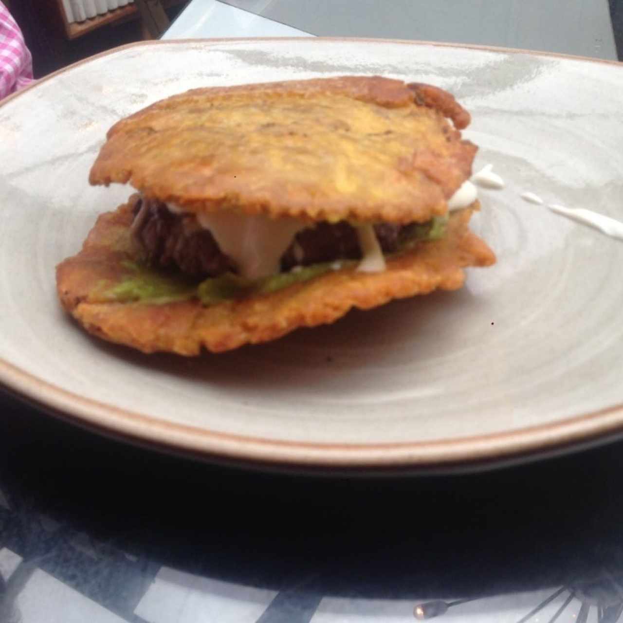 Hamburguesa de patacón