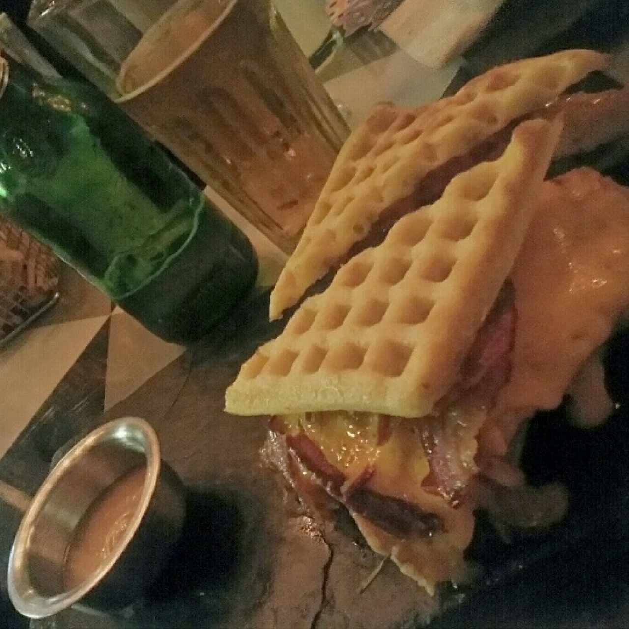 Chicken waffle