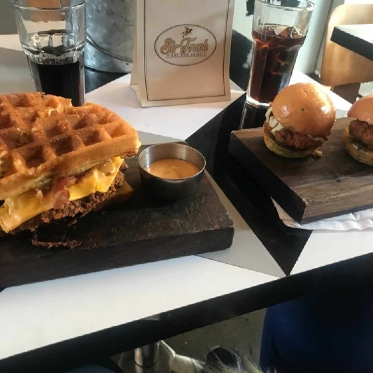 waffle chicken