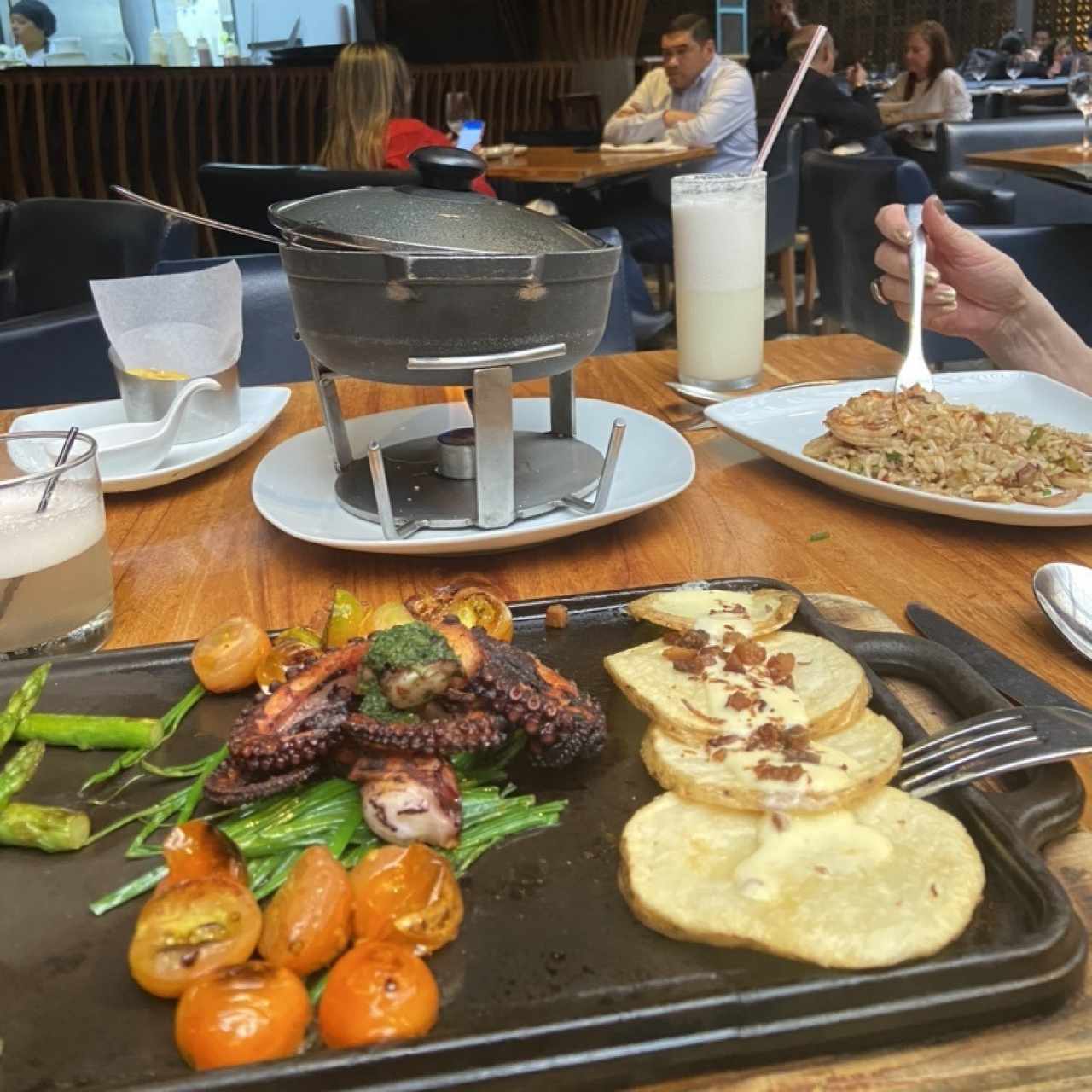 Pulpo a la parrilla 