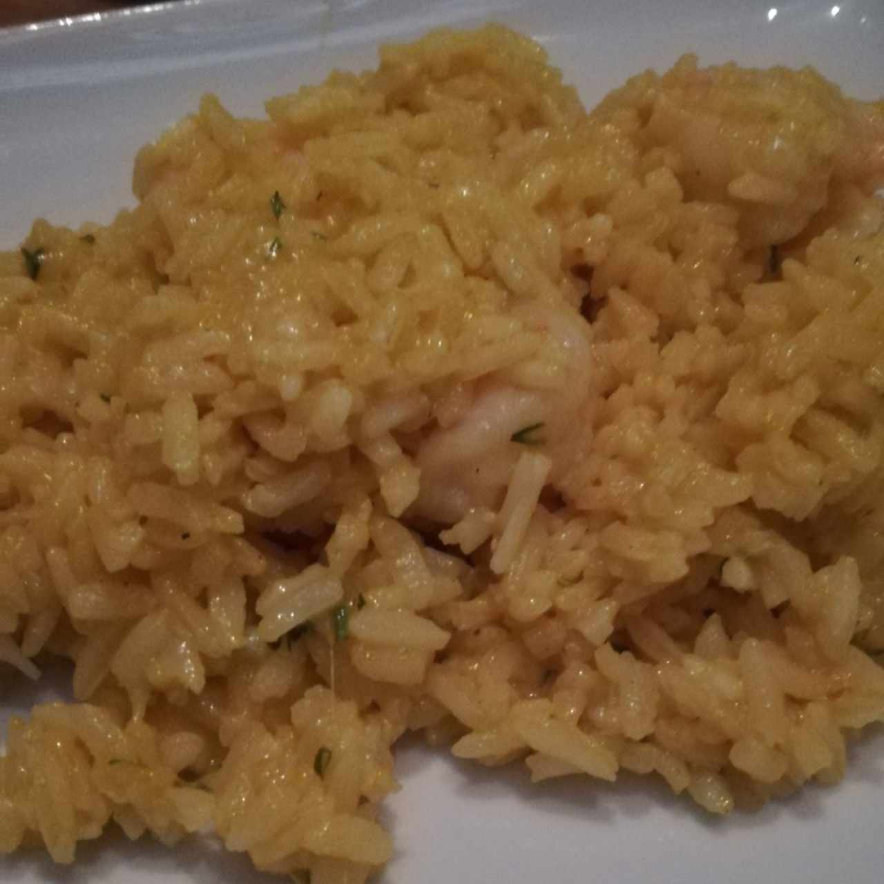 Arroz de camarones 