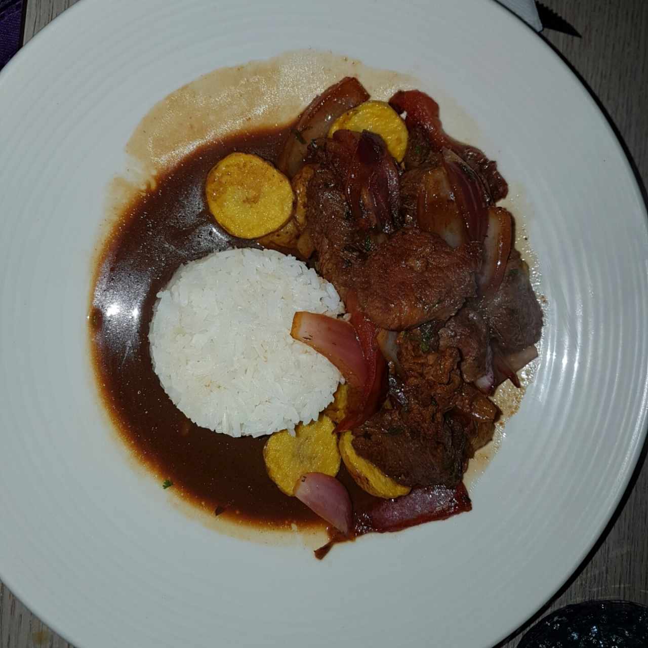 Lomo salteado 