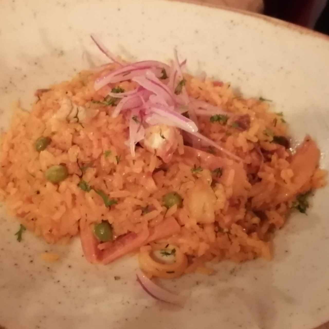 Arroz con mariscos