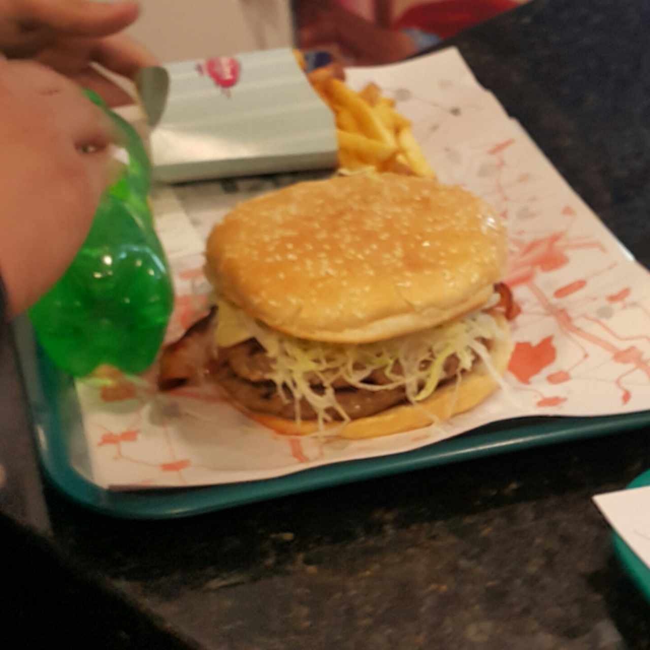 hamburgesa full dinner