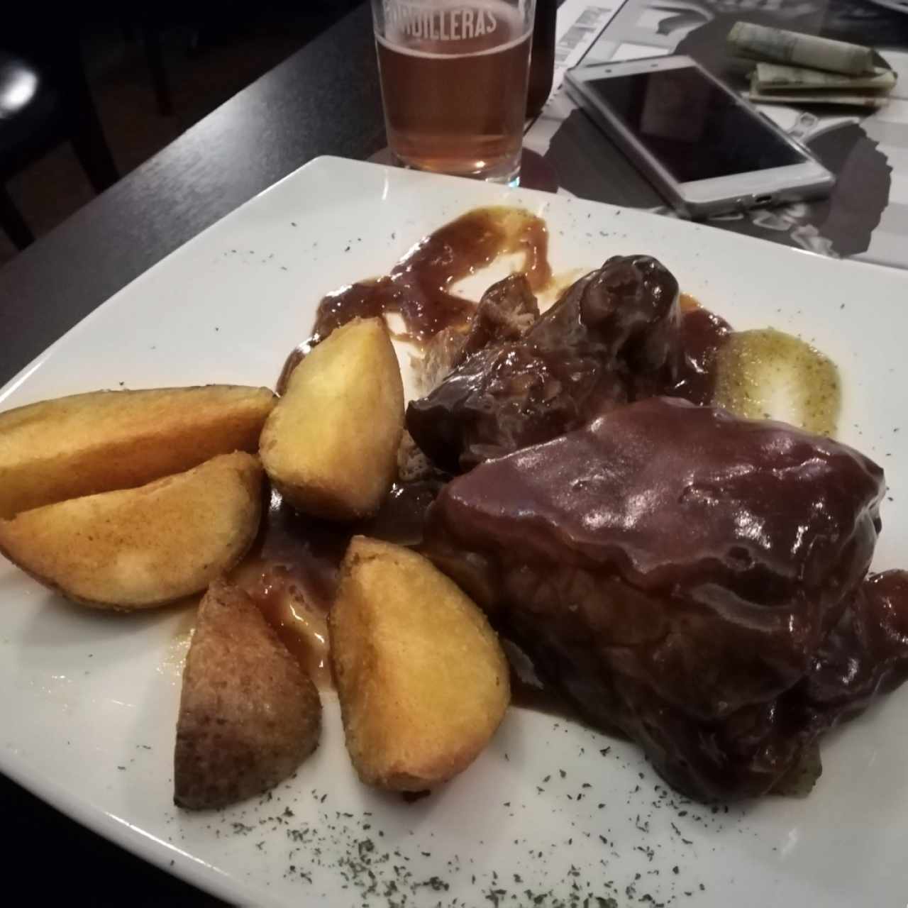 Jack Daniels bbq costillas