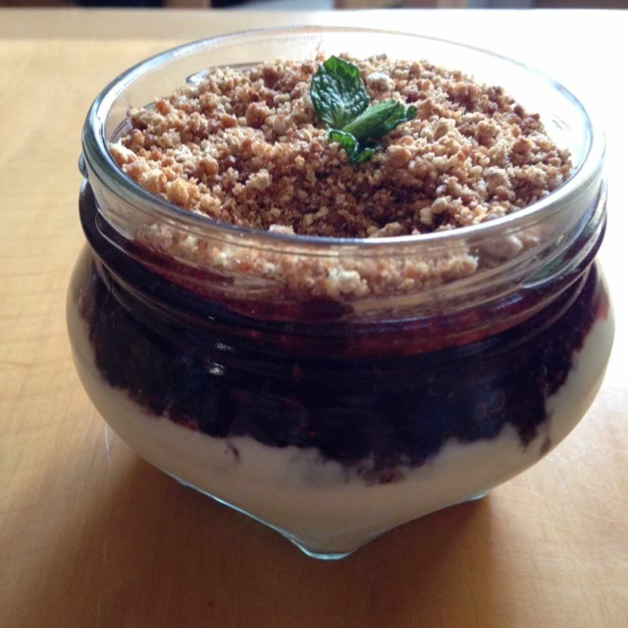 Deconstrucción de Cheesecake de Frutos Rojos