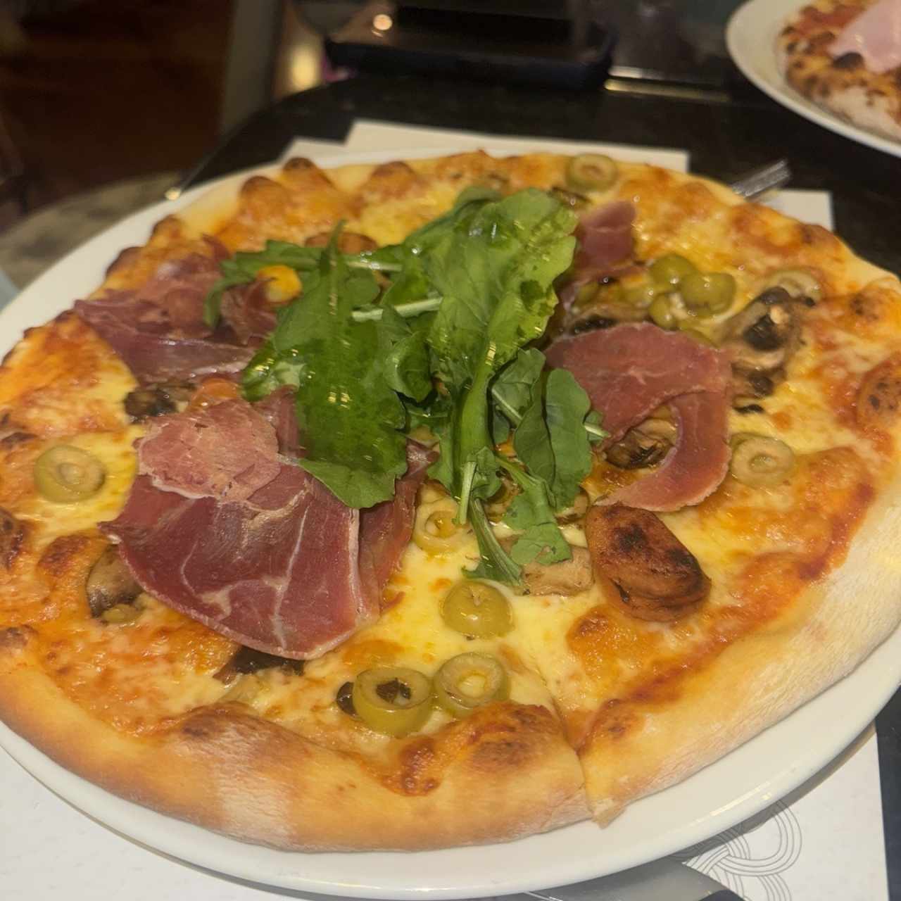 Jamon y aceitunas 