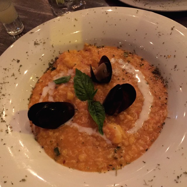 Risotto shrimp