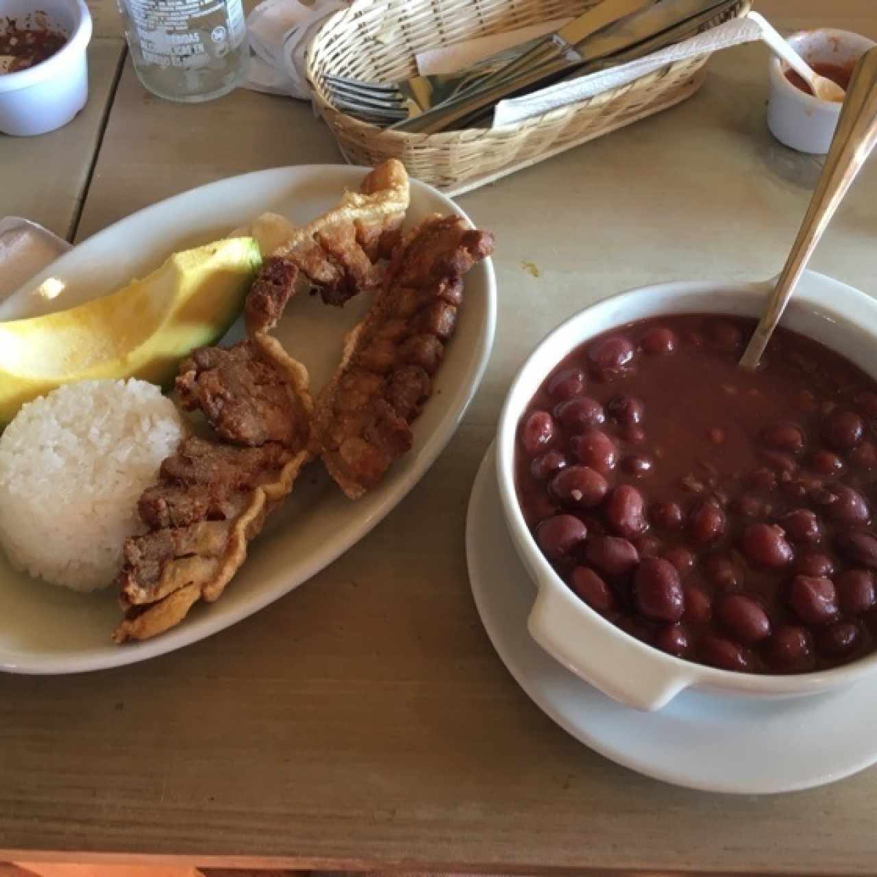 Cazuela de frijoles