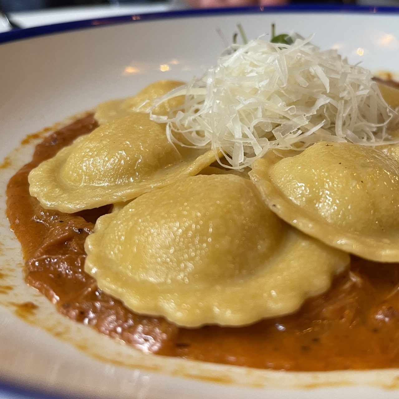 Raviolis de platano