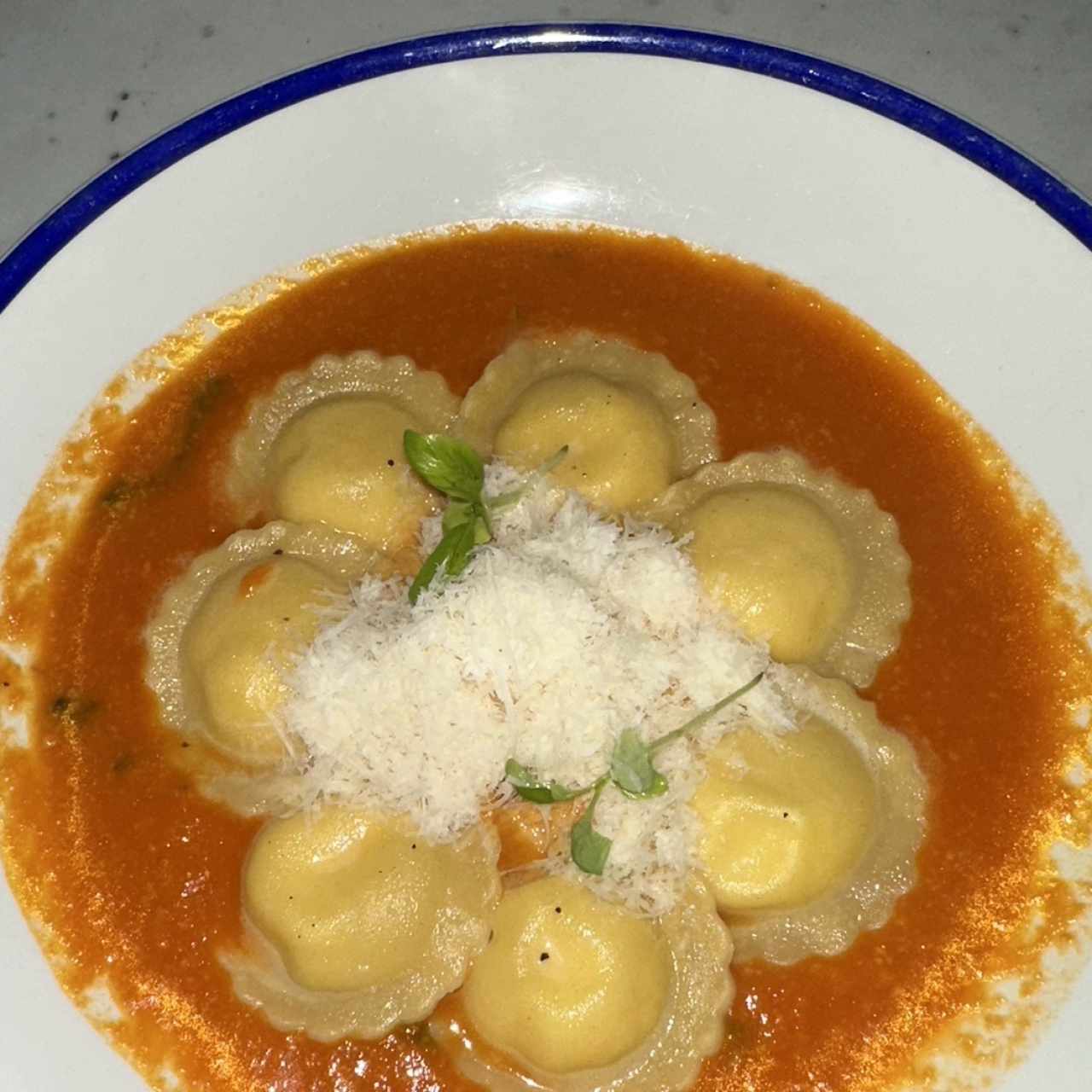 Ravioli de platano 