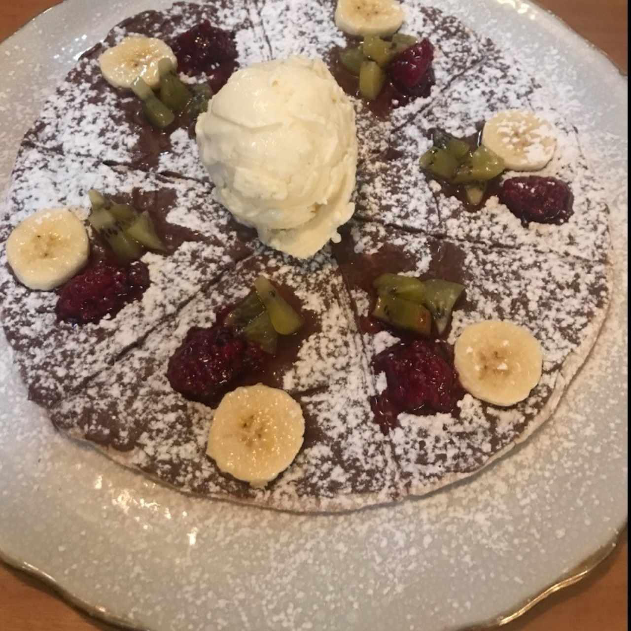 Pizza de Nutella😋