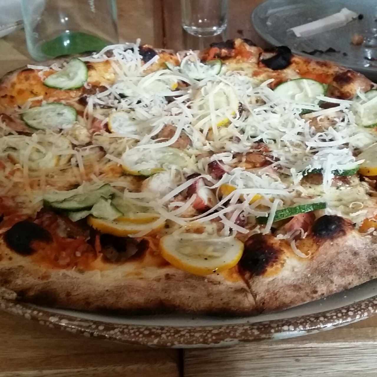 Pizza de pulpo
