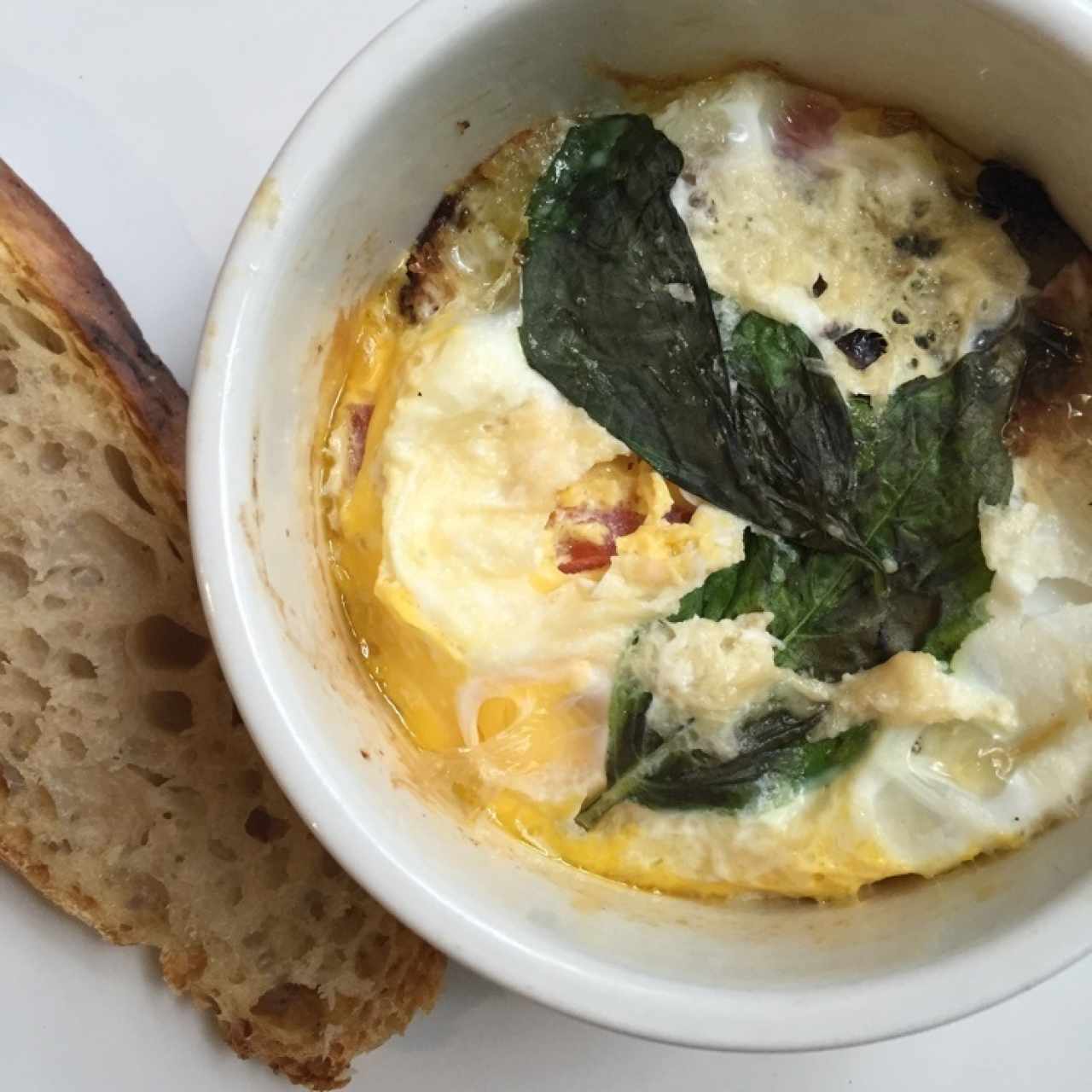 Huevos Cocotte
