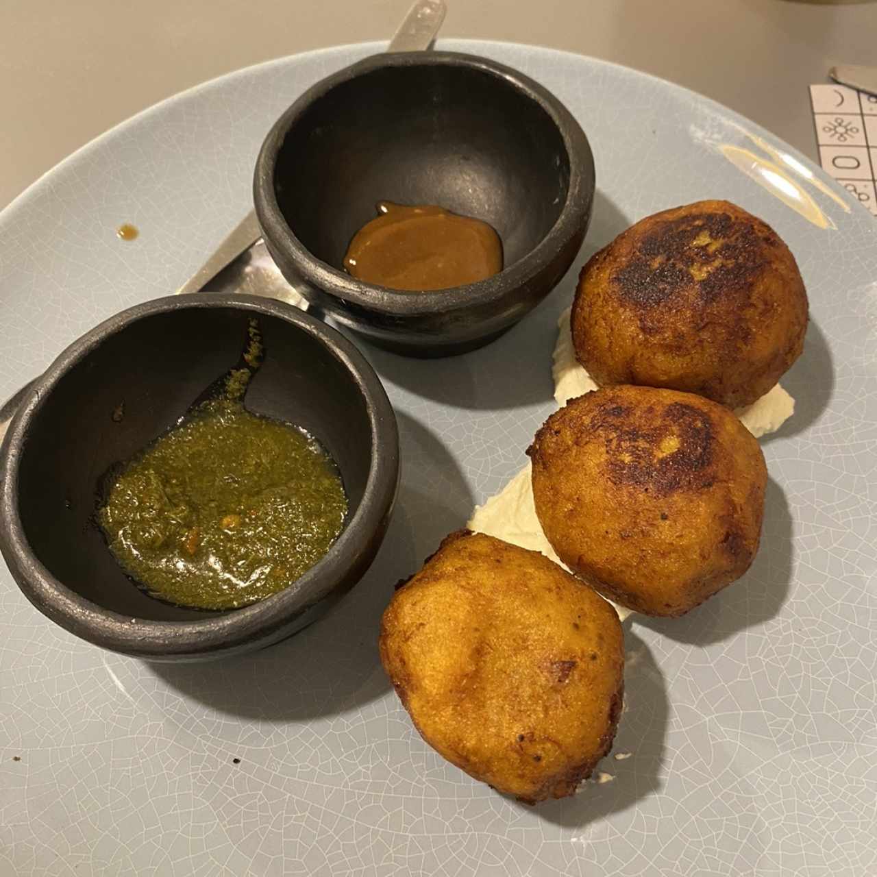Buñuelos de platano maduro