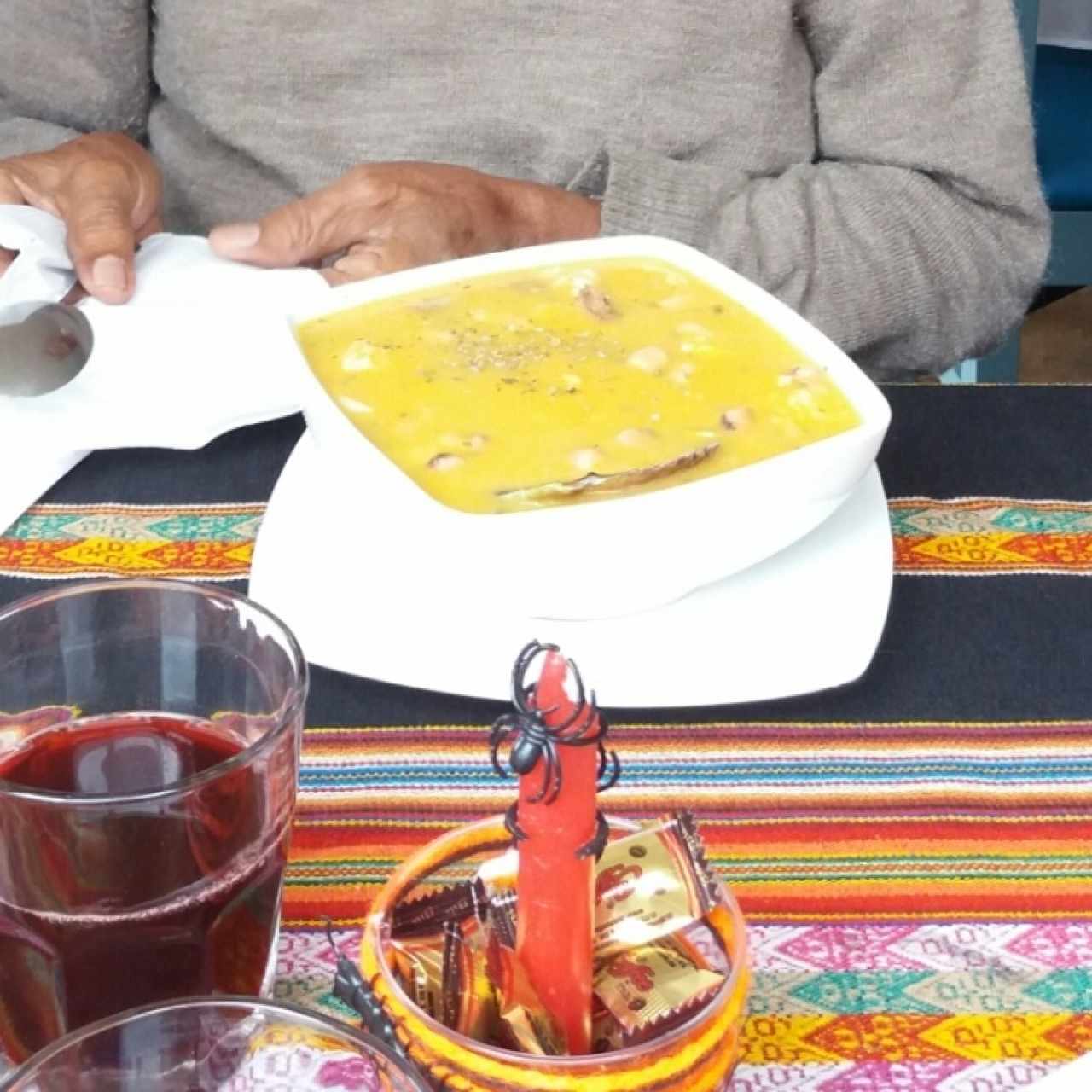 chupe de mariscos 
