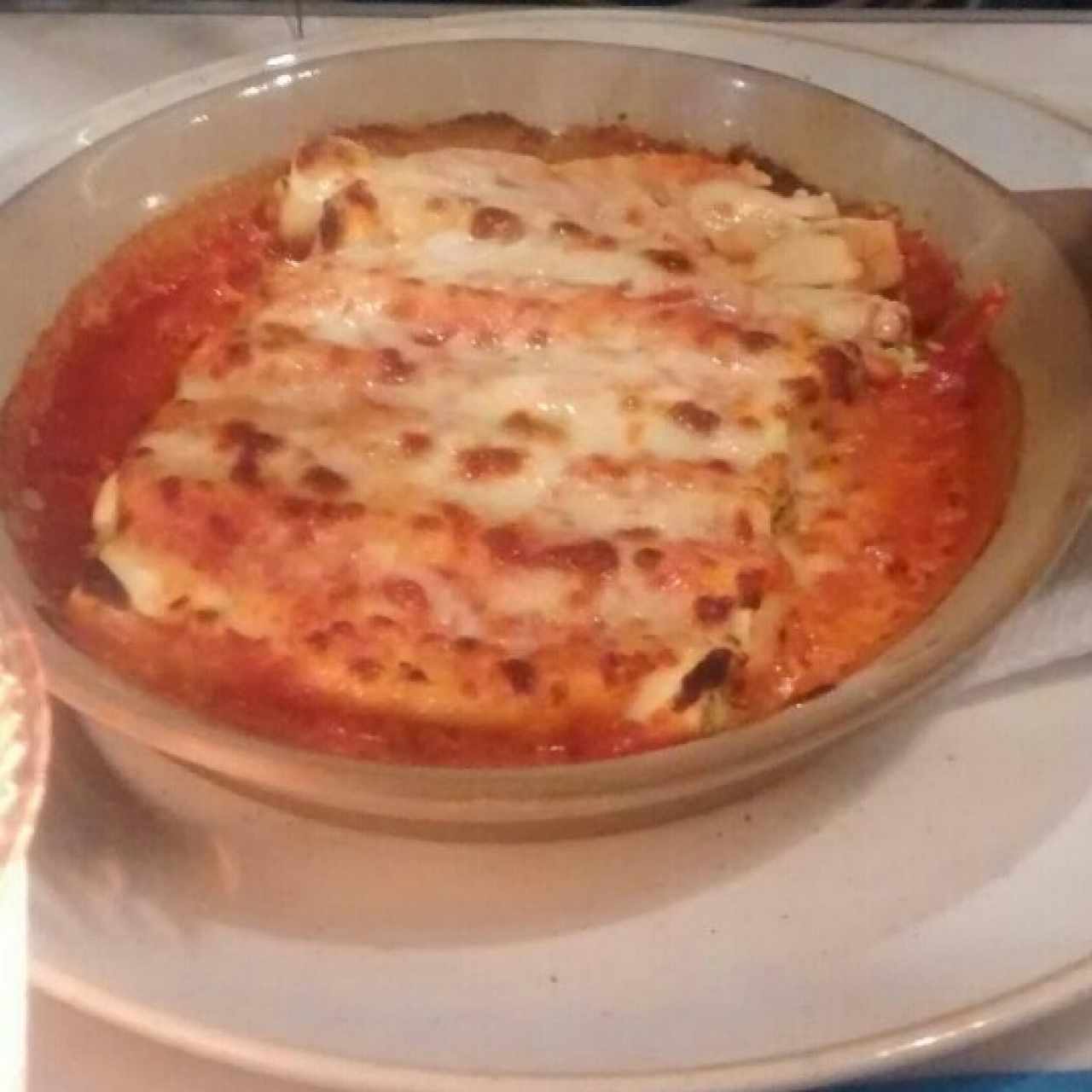Involtini de ricota y espinaca 