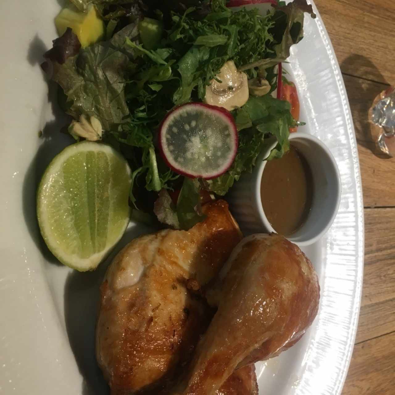 Pollo al horno