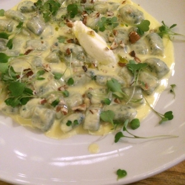 Gnocchi de Espinaca