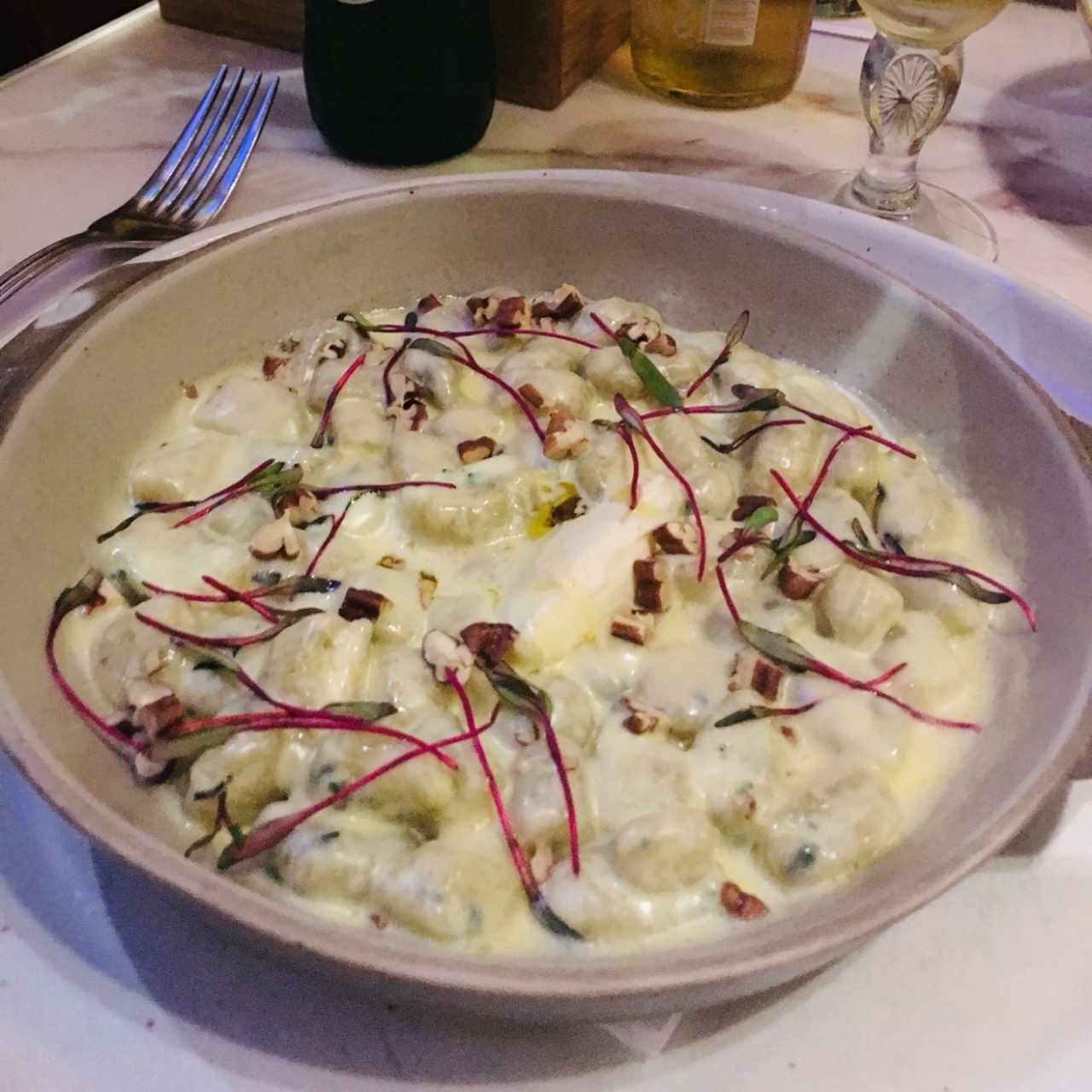 Gnocchi 4 quesos !