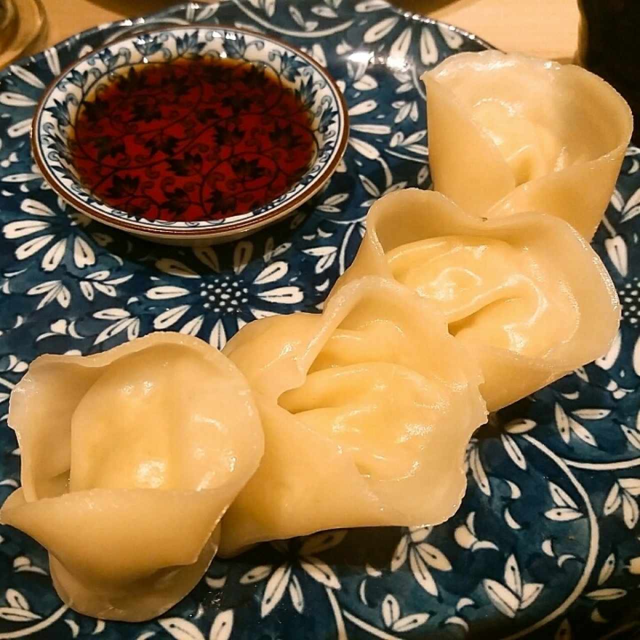 gyozas de camaron