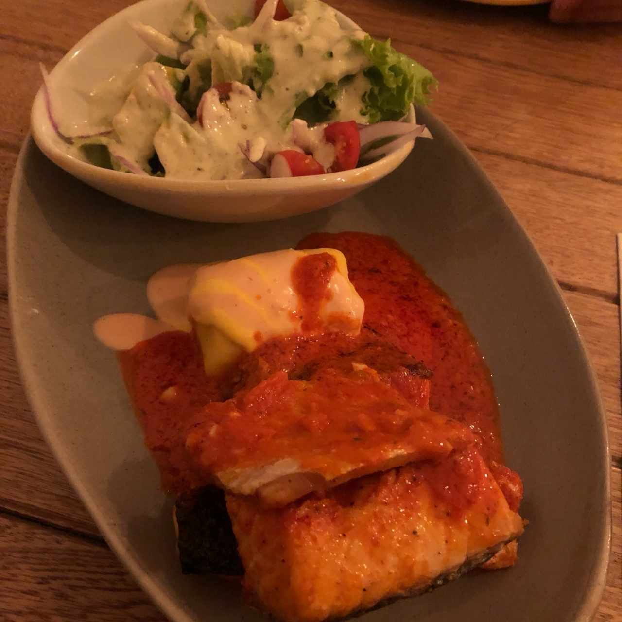 Salmón anticuchero